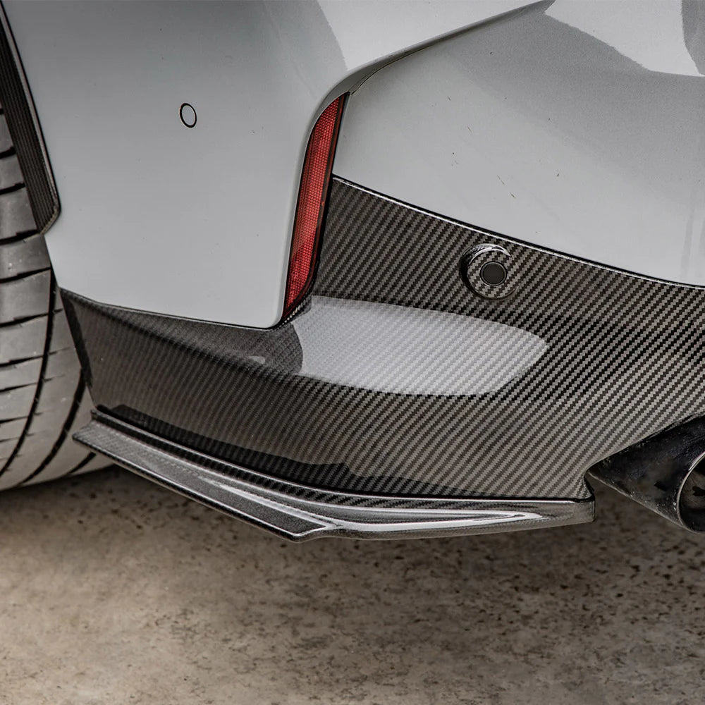 BMW G42 M240i - SQ Carbon Fiber Rear Splitters