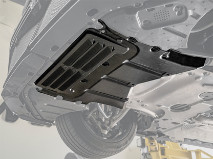 BMW M5 G90 G99 – Prepreg Carbon Fiber Oil Cooler Lower Protection Plate Cover