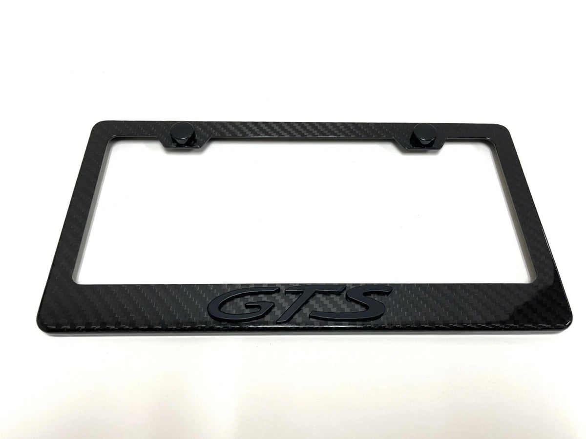 Porsche GTS - Carbon Fiber License Plate Frame