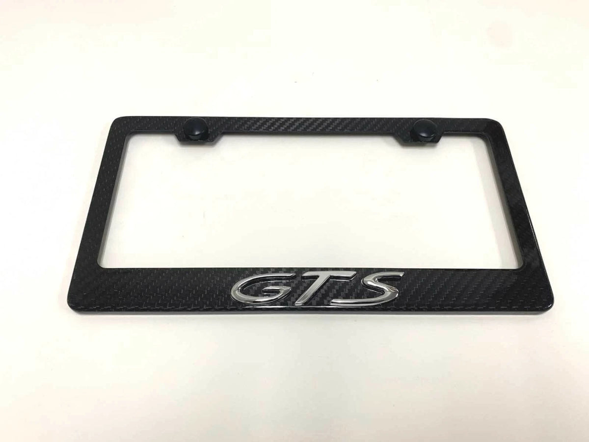 Porsche GTS - Carbon Fiber License Plate Frame