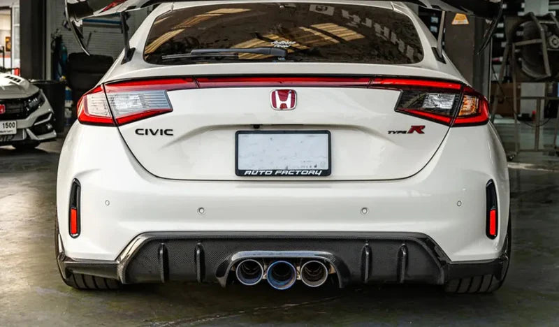 Fl5 Type R Rear Honda Civic Type R FL5 - Carbon Fiber Rear Diffuser – Aurenzio