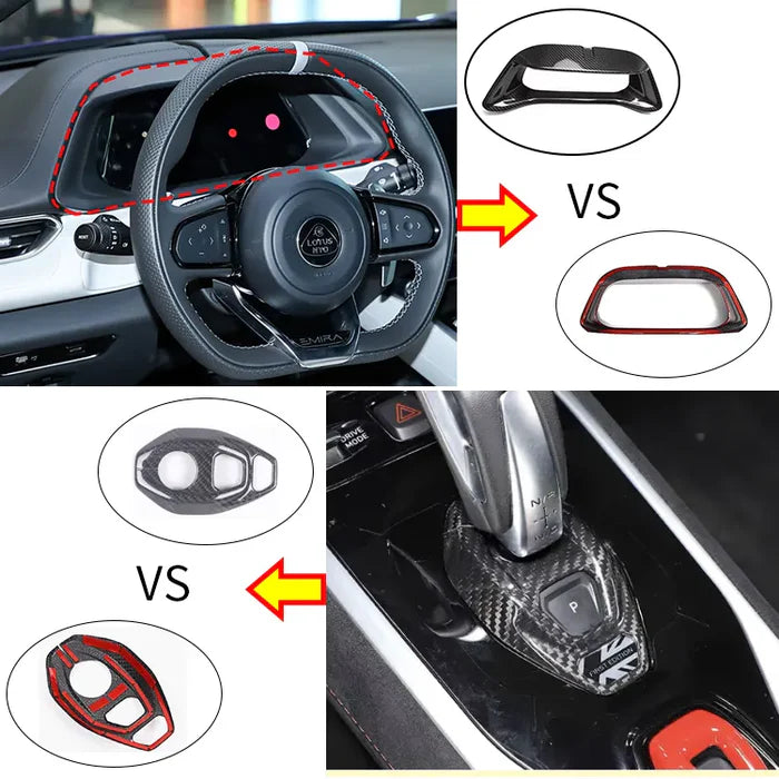 Lotus Emira - Carbon Fiber Interior Kit