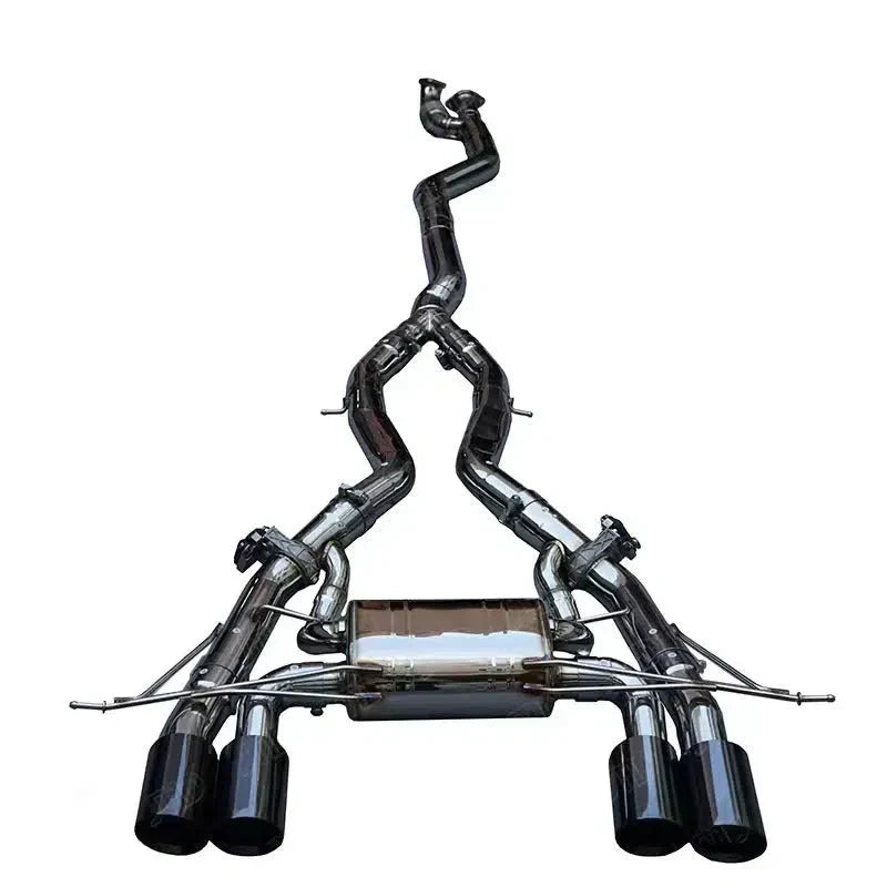 BMW G80 M3 / G82 G83 M4 – Stainless Steel Valved Exhaust System with Single Midpipe