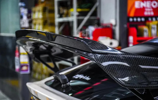 Honda Civic Type R FL5 (2023+) – Carbon Fiber Gurney Flap Spoiler for OEM Rear Wing