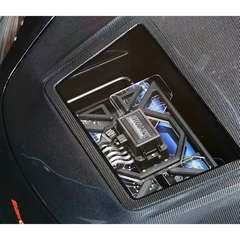 Tesla Model 3 – Carbon Fiber Hood with Window