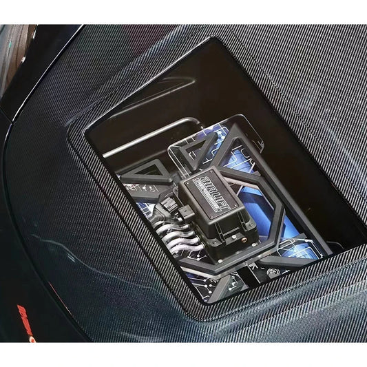 Tesla Model 3 – Carbon Fiber Hood with Window