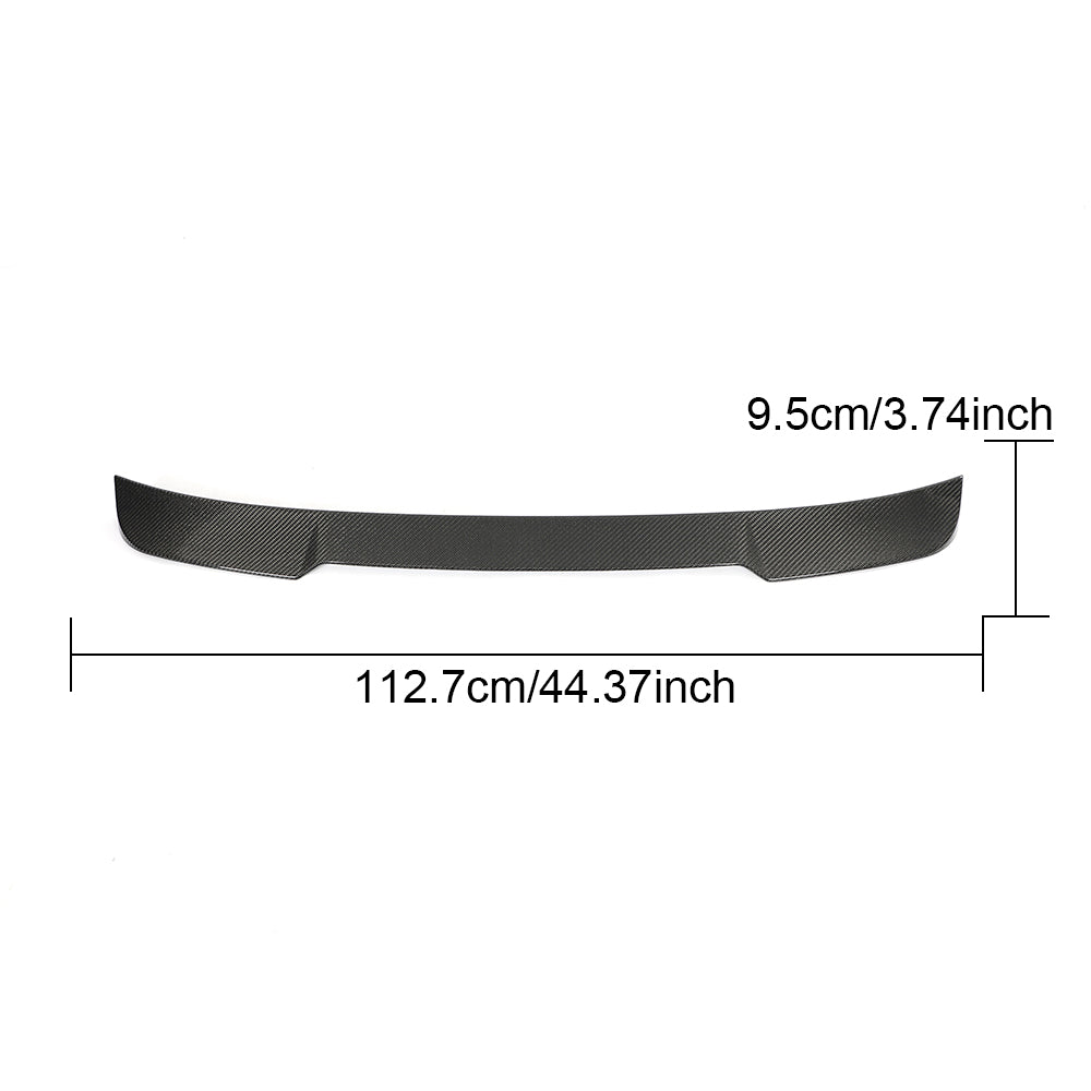 Ford Mustang S650 GT / Dark Horse (2024+) - Carbon Fiber Roof Spoiler