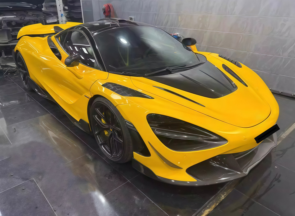 McLaren 720S / 750S / 765LT - R Style Carbon Fiber Hood Bonnet