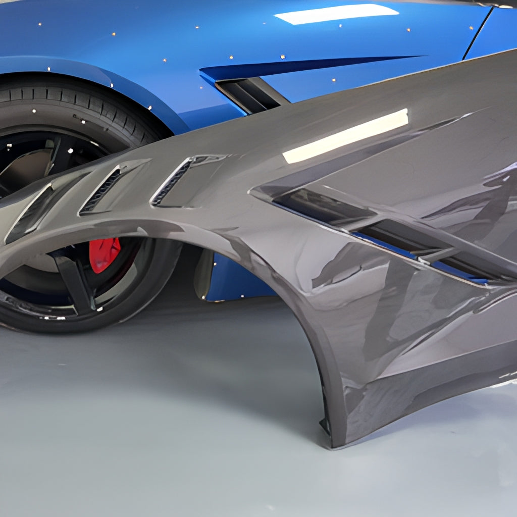 Chevrolet Corvette C7 Stingray / Z06 (2014–2019) - Carbon Fiber Vented Front Fenders