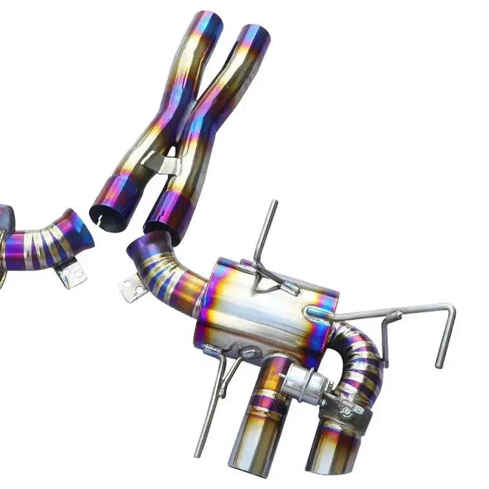 Ferrari F12 – Titanium Valved Cat-Back Exhaust with Muffler