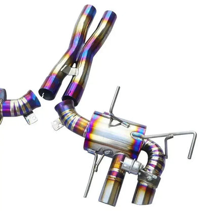 Ferrari F12 – Titanium Valved Cat-Back Exhaust with Muffler