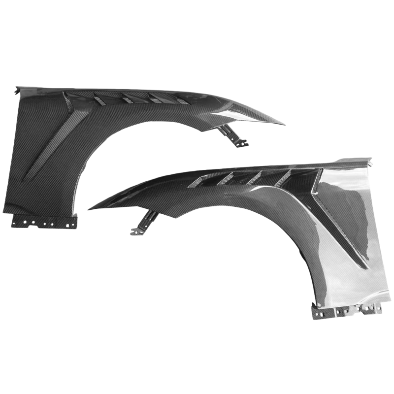 Ford Mustang S650 –  GTD Style Carbon Fiber Vented Fenders