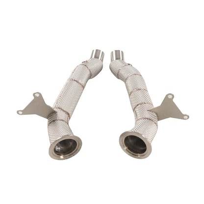 Ferrari 458 Italia / Speciale / Spider – High Performance Exhaust Down Pipes