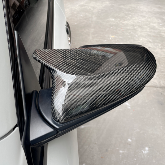 Honda Civic 10th Gen (2016-2021) - M Style Carbon Fiber Mirror Cap Replacement