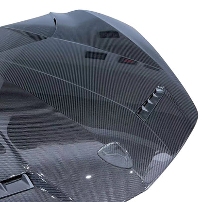 Lamborghini Revuelto – Ten Style Dry Carbon Fiber Front Hood