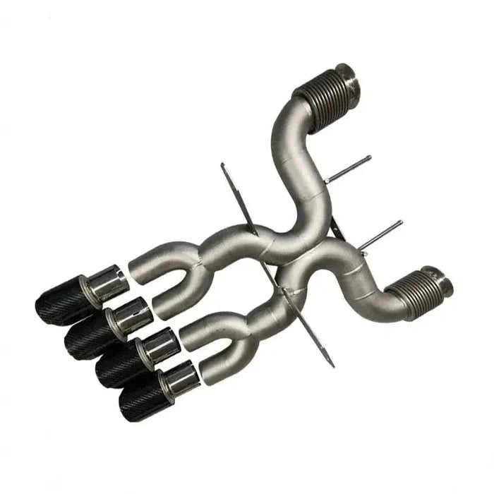 McLaren 765LT - Titanium Straight Pipe Exhaust System