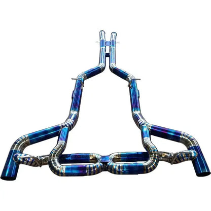 Mercedes AMG GT/GTS/GTC Titanium Catback Exhaust – No Mufflers