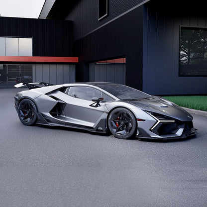 Lamborghini Revuelto – DK Style Carbon Fiber Side Skirts