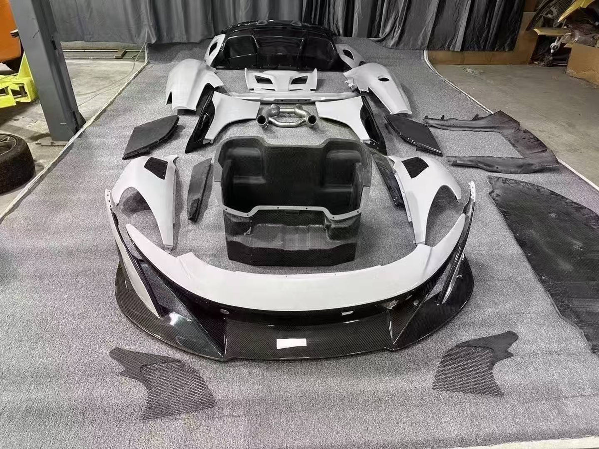 McLaren 650S - 675LT Style Carbon Fiber Conversion Body Kit