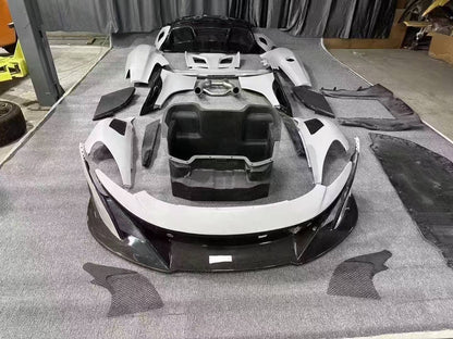 McLaren 650S - 675LT Style Carbon Fiber Conversion Body Kit