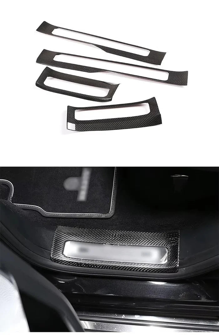 Mercedes-Benz G-Class W464 G500, G550 & G63 (2019-2023) - Carbon Fiber Door Sill Trim Set