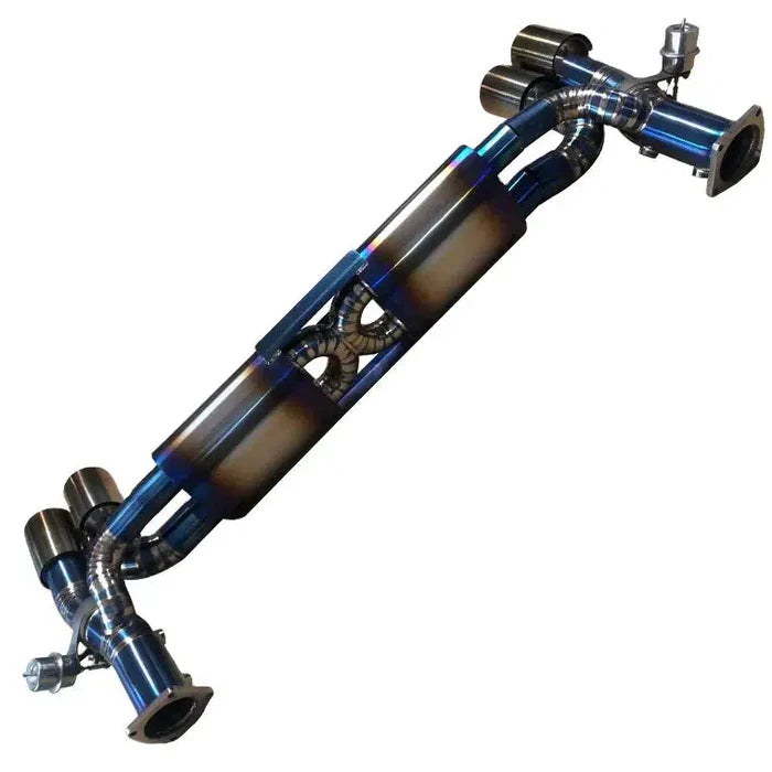 Porsche 911 991 Turbo S - Titanium Valved Catback Exhaust System