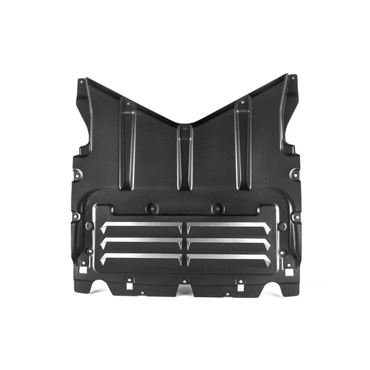 BMW M5 G90 G99 – Prepreg Carbon Fiber Oil Cooler Lower Protection Plate Cover