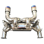 Lamborghini Aventador SVJ/Ultimae - Titanium Equal-Length Valved Exhaust System with Muffler
