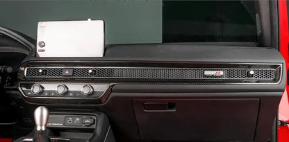 Honda Civic Type R FL5 – Carbon Fiber Console Dashboard Panel Trim Cover