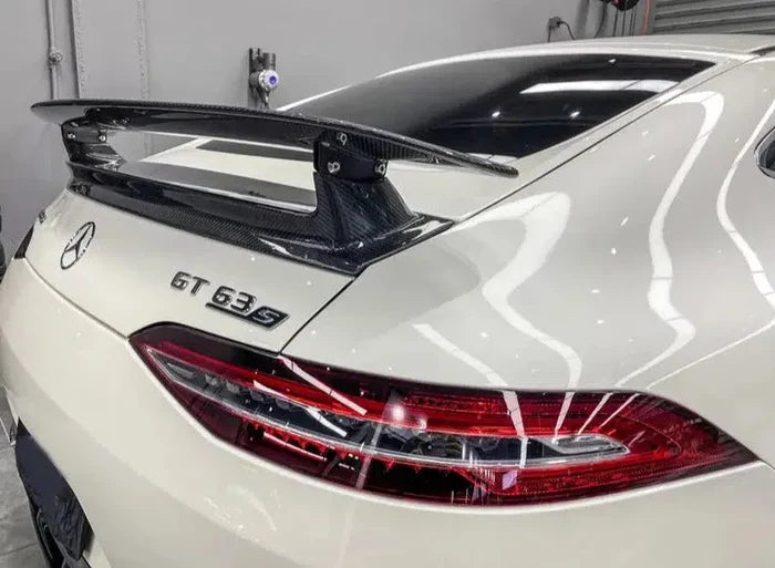 Mercedes AMG GT50 / GT53 / GT63 – Carbon Fiber Rear Wing with Base Panel