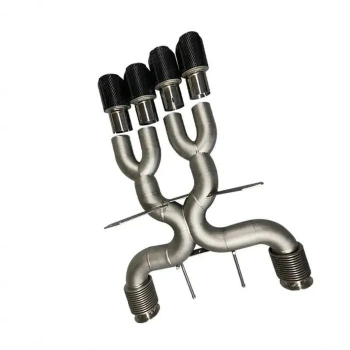 McLaren 765LT - Titanium Straight Pipe Exhaust System