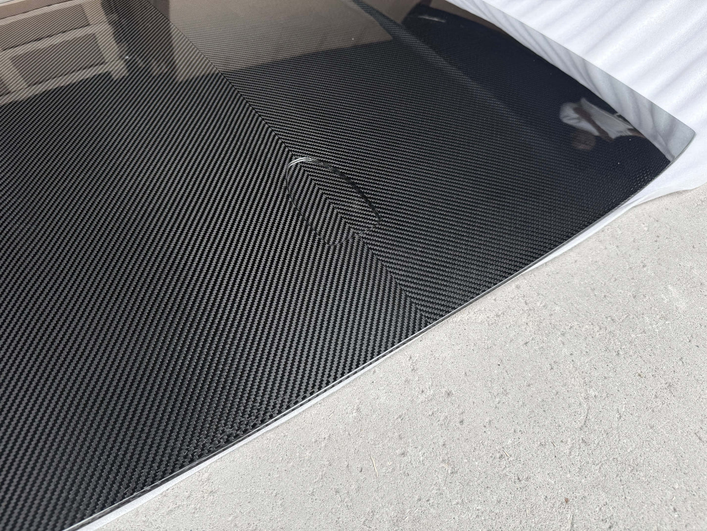 Ford Mustang S550 / S650 - Dry Carbon Fiber Tape-On Roof Panel Cover