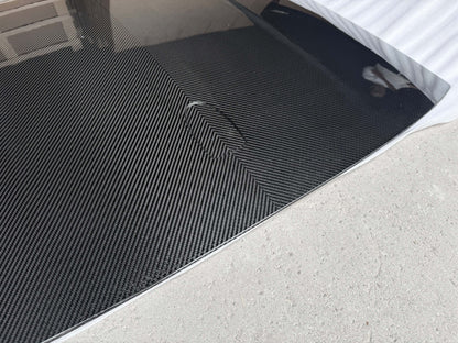 Ford Mustang S550 / S650 - Dry Carbon Fiber Tape-On Roof Panel Cover