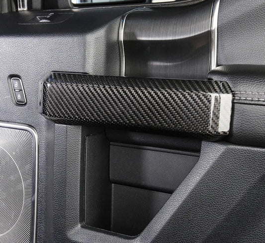 Ford F-150 Raptor 2015-2020 – Carbon Fiber Inner Door Handle Overlay Cover Trim