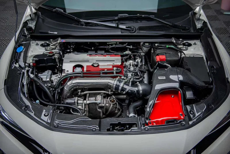 Honda Civic Type R FL5 (2023–2024) – Carbon Fiber Engine Bay Cooling Plate Kit