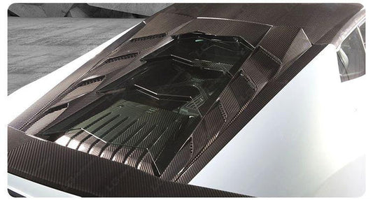 Lamborghini Huracan – Carbon Fiber Transparent Engine Cover