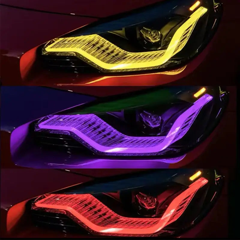 BMW M2 G87 & G42 220i / 230i / 240i – RGB DRL Headlight Module Set