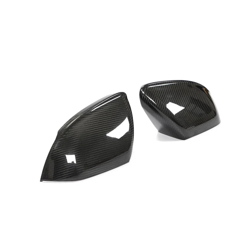 Audi Q8 / RS Q8 - Prepreg Carbon Fiber OEM Style Mirror Caps
