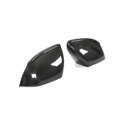 Audi Q8 / RS Q8 - Prepreg Carbon Fiber OEM Style Mirror Caps