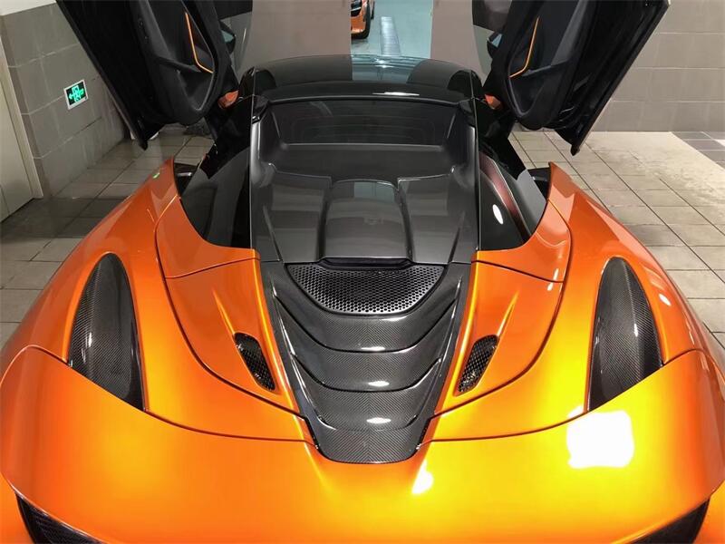 McLaren 720S - OEM Style Carbon Fiber Engine Compartment Cover