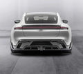 Porsche Taycan - M Style Carbon Fiber Rear Diffuser