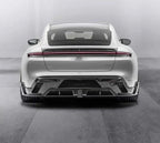Porsche Taycan - M Style Carbon Fiber Rear Diffuser