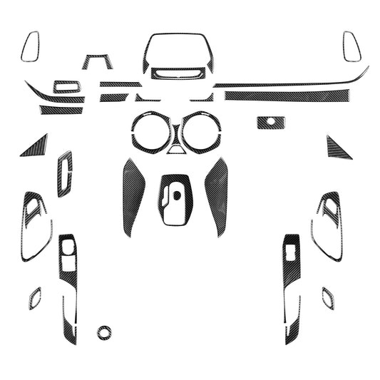 Chevrolet Camaro Gen 6 (2016+) - Carbon Fiber Interior Trim Kit LHD/RHD