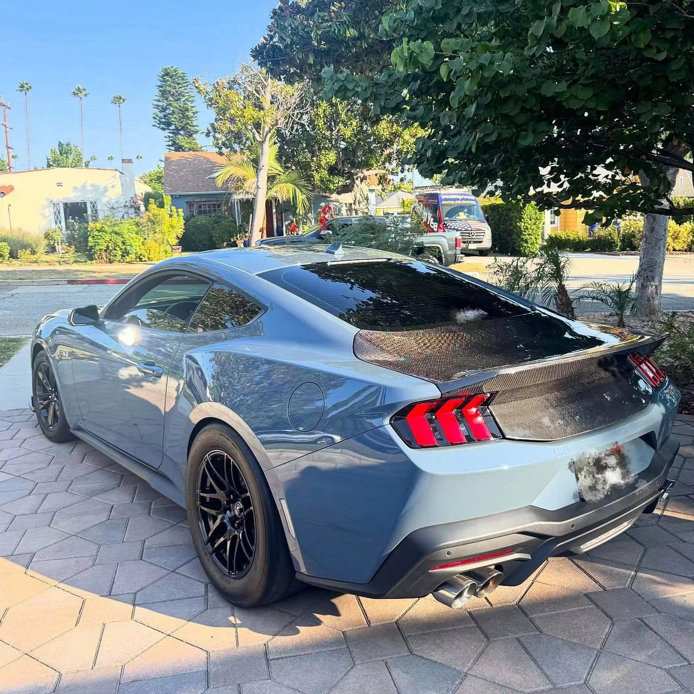 Ford Mustang S650 (2024+) – Carbon Fiber Duckbill Trunk Replacement