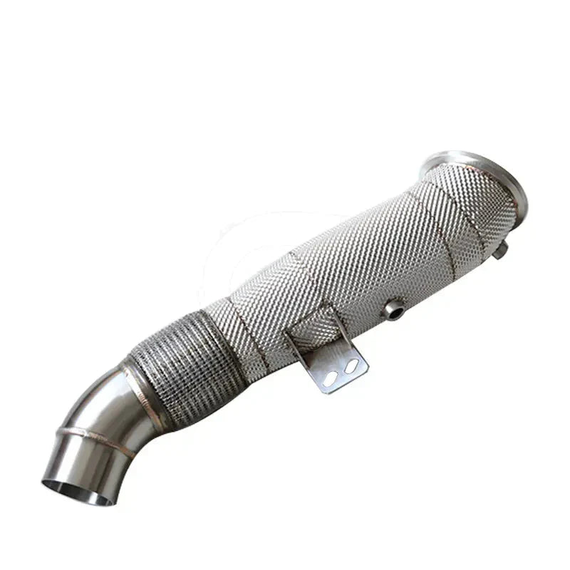 BMW M340i B58 G20 / Z4 M40i G29 / Supra A90 B58 – 4.5in Exhaust Downpipe with Heat Shield