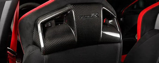 Honda Civic FL5 Type-R - Prepreg Carbon Fiber Seatback Cover Trim