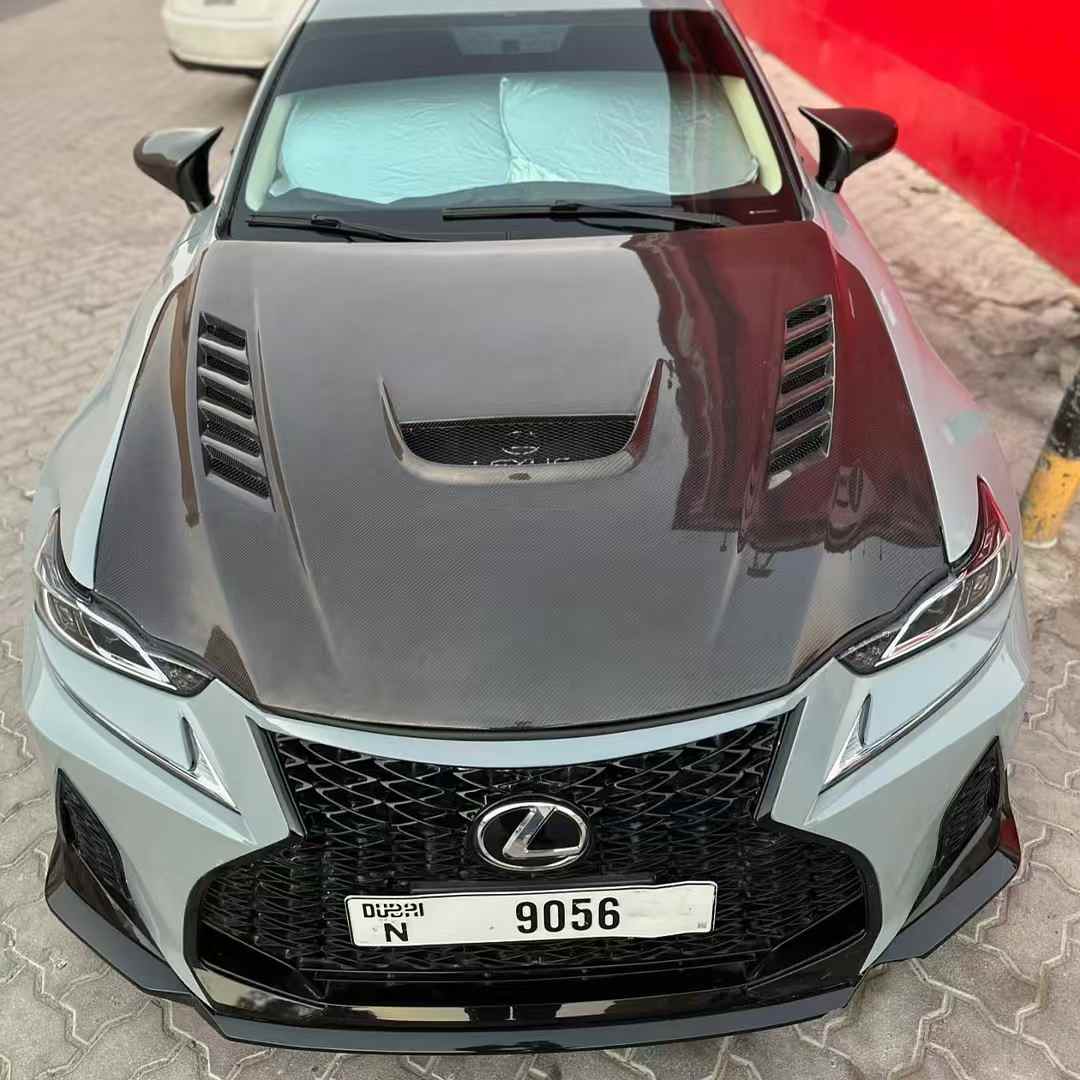 Lexus IS Series (2014–2020) - Carbon Fiber Vented Hood