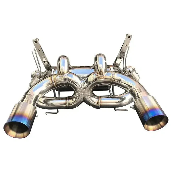Lamborghini Aventador SVJ/Ultimae - Titanium Equal-Length Valved Exhaust System with Muffler