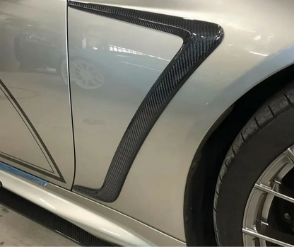 Lexus LC500 & LC500H - Carbon Fiber Side Fender Canards Trim