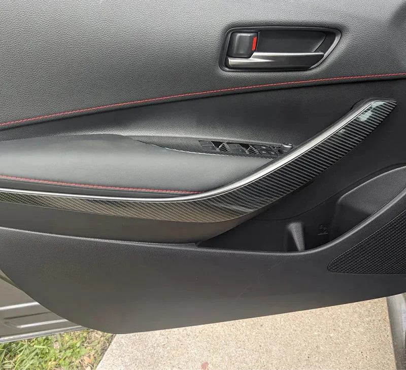 Toyota GR Corolla - Carbon Fiber Interior Front Door Handle Trim